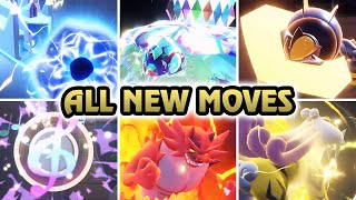 Pokémon Scarlet \& Violet: The Indigo Disk - All New Moves (HQ)