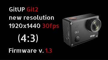 GitUP Git2 new resolution 4:3 1440P