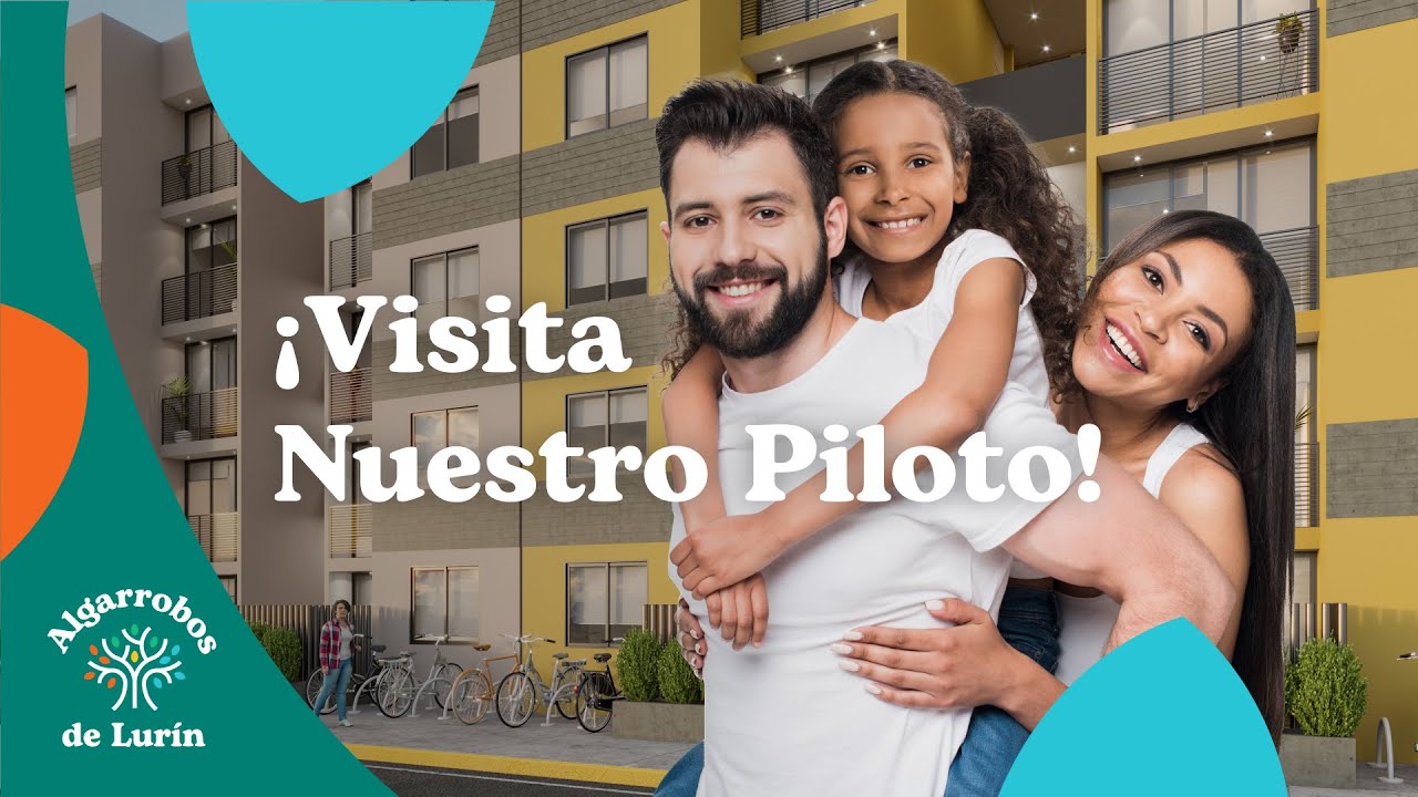 ¡CONOCE ALGARROBOS DE LURIN! 💪¡Es hora del Depa 🏡 propio!