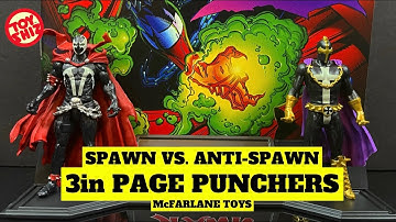 2023 3in SPAWN vs ANTI-SPAWN PAGE PUNCHERS | McFarlane Toys
