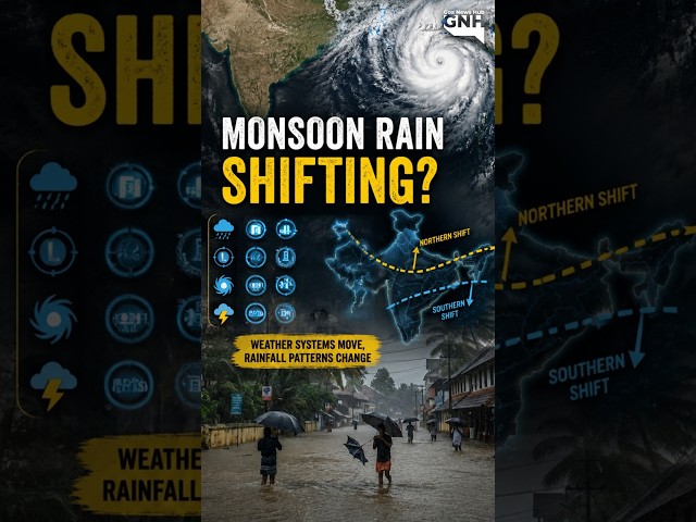 Monsoon Rain Shifting?
