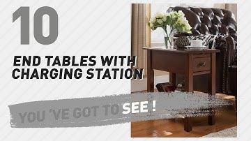 End Tables With Charging Station // New & Popular 2017