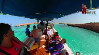 Boat trip to Daymaniyat Island, Muscat, Oman