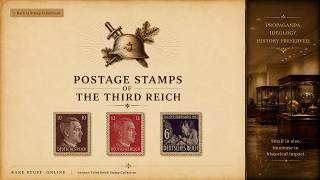 German Third Reich Postage Stamp Collection