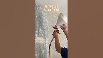 Harbor freight texture gun
