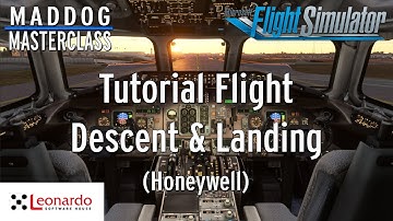 MD-82 Maddog Masterclass Part 6.3: Tutorial Flight (Honeywell) Descent & Landing | MSFS