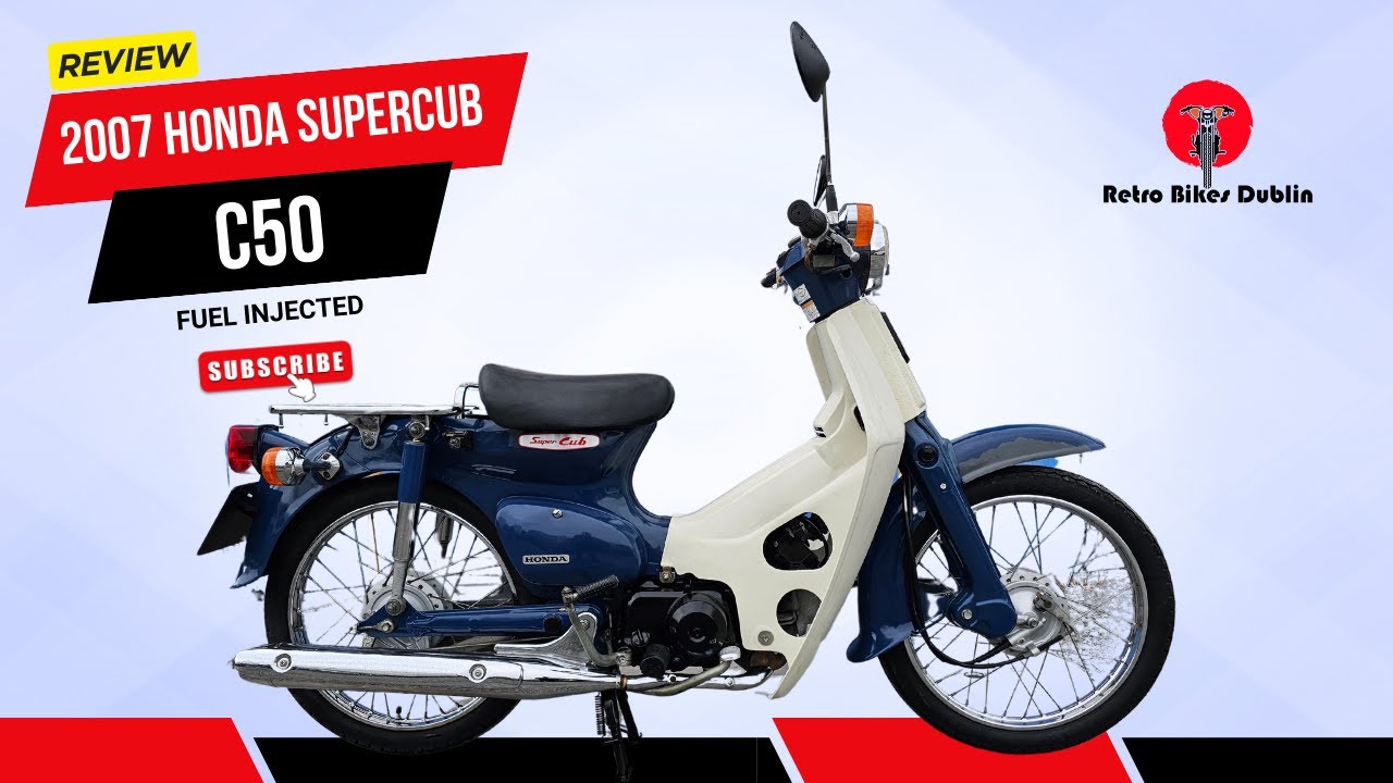 2007 Honda Super Cub C50 Fuel Injected: Full Review & Walkaround