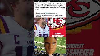 Garrett Nussmeier could be the Chiefs QB week 1 😳