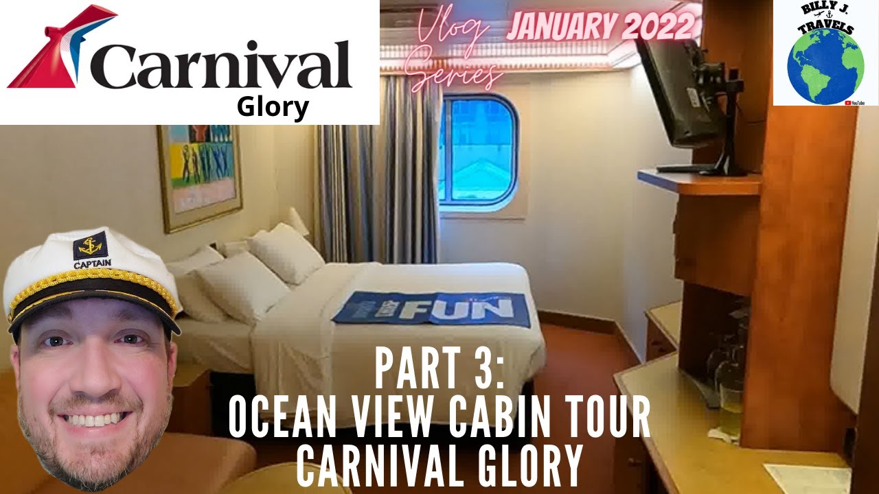 carnival glory room tour
