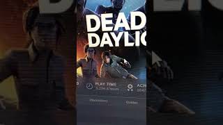 (326) Dbd front page of game, how many hrs played ect.