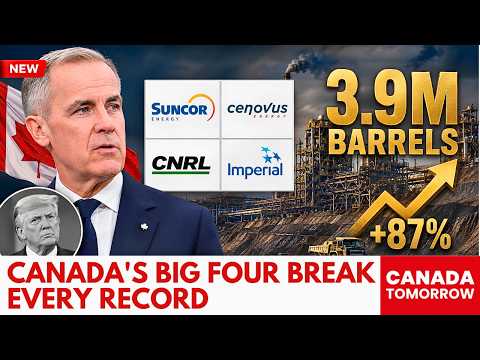 Canada's Big Four Oil Giants Are About to Produce 3.9 Million Barrels a Day