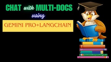 Chat with Multiple Documents using Gemini Pro with LangChain| Step-by-Step Tutorial #ai #llm