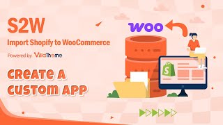 S2W - Shopify to WooCommerce - Create a Shopify custom app and give it access permissions