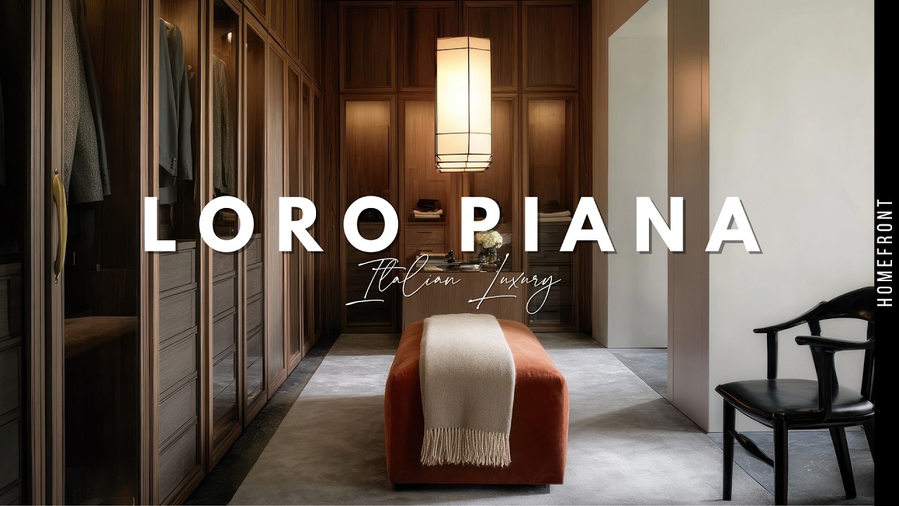 Loro Piana Inspired Interiors | Modern Classic Italian Luxury Home Tour