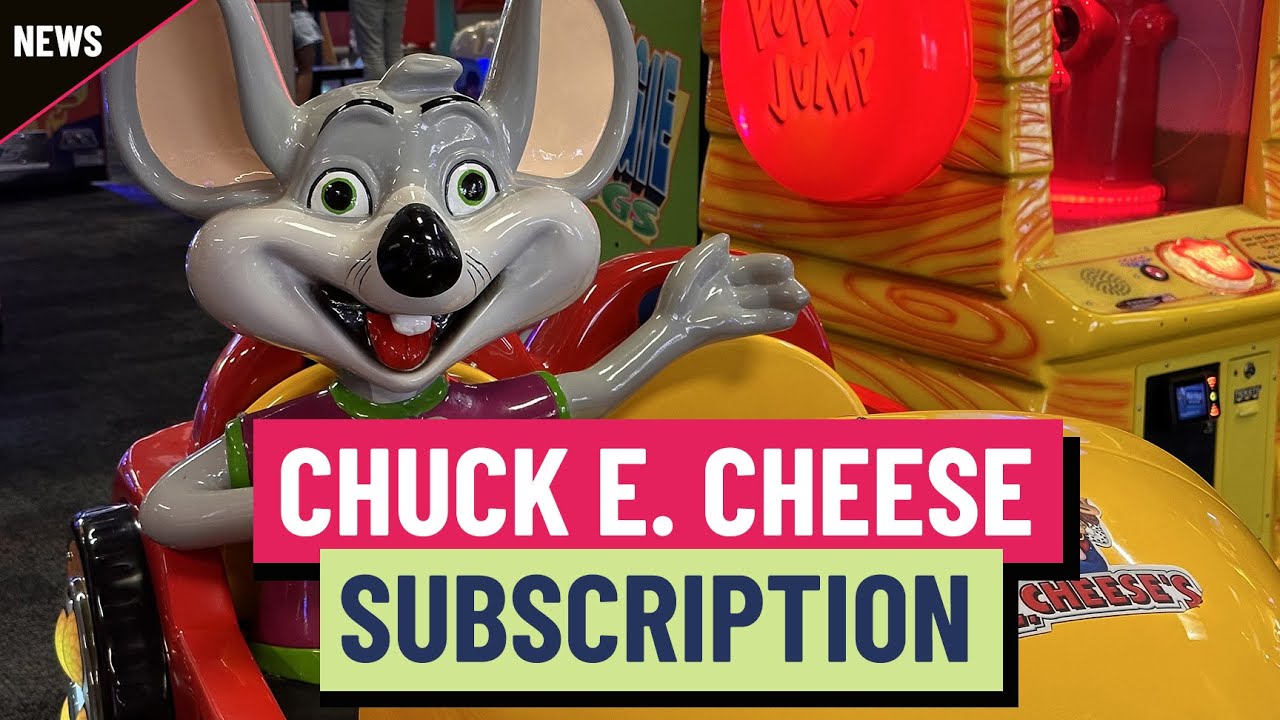 Chuck E. Cheese subscription plan costs less than Netflix