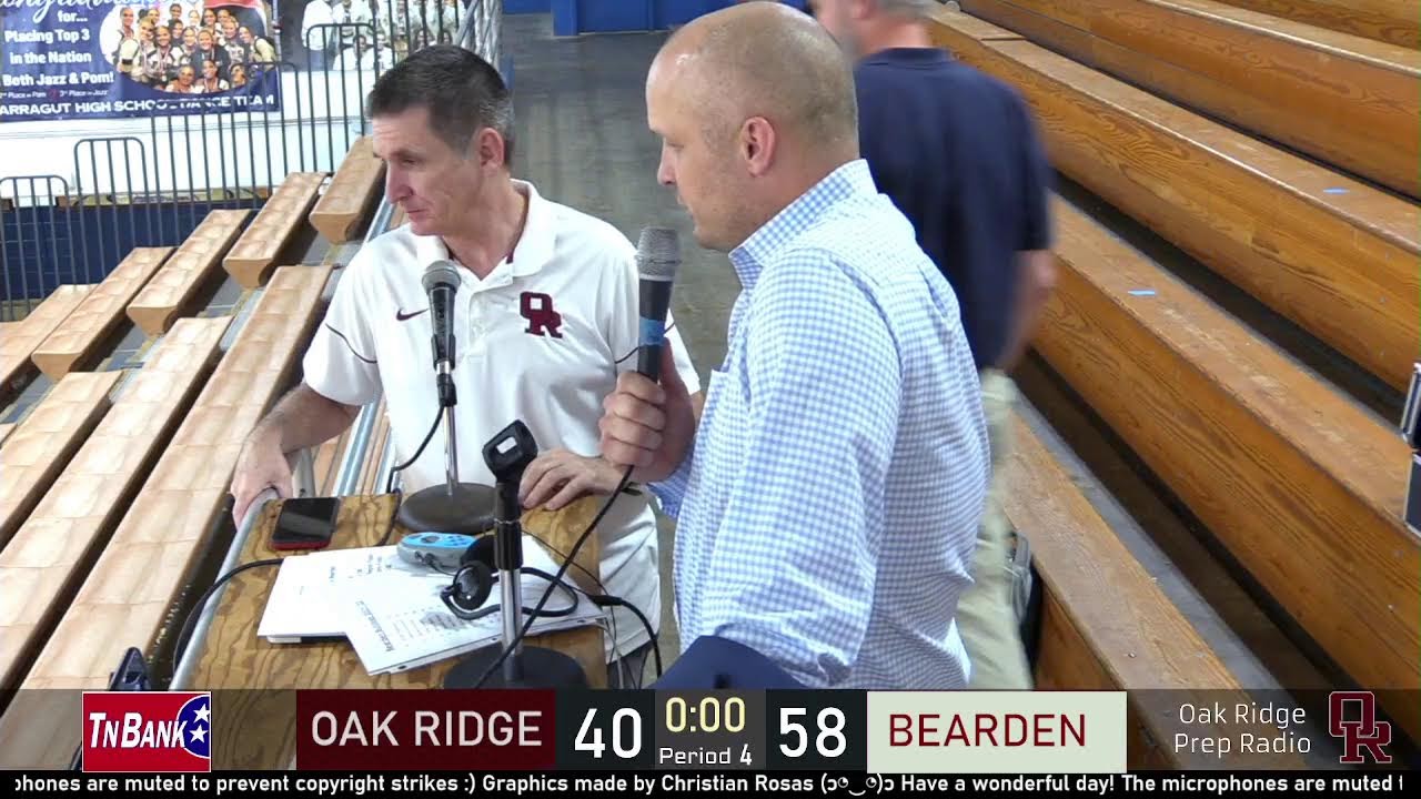Oak Ridge Boys Basketball vs Bearden – 3/1/22
