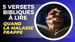 Découvre 5 versets puissants à lire quand la maladie frappe