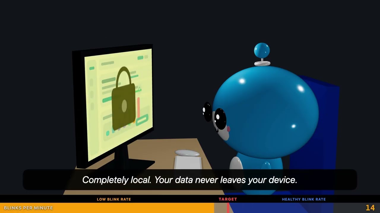 iBlink - Real-time blink monitoring