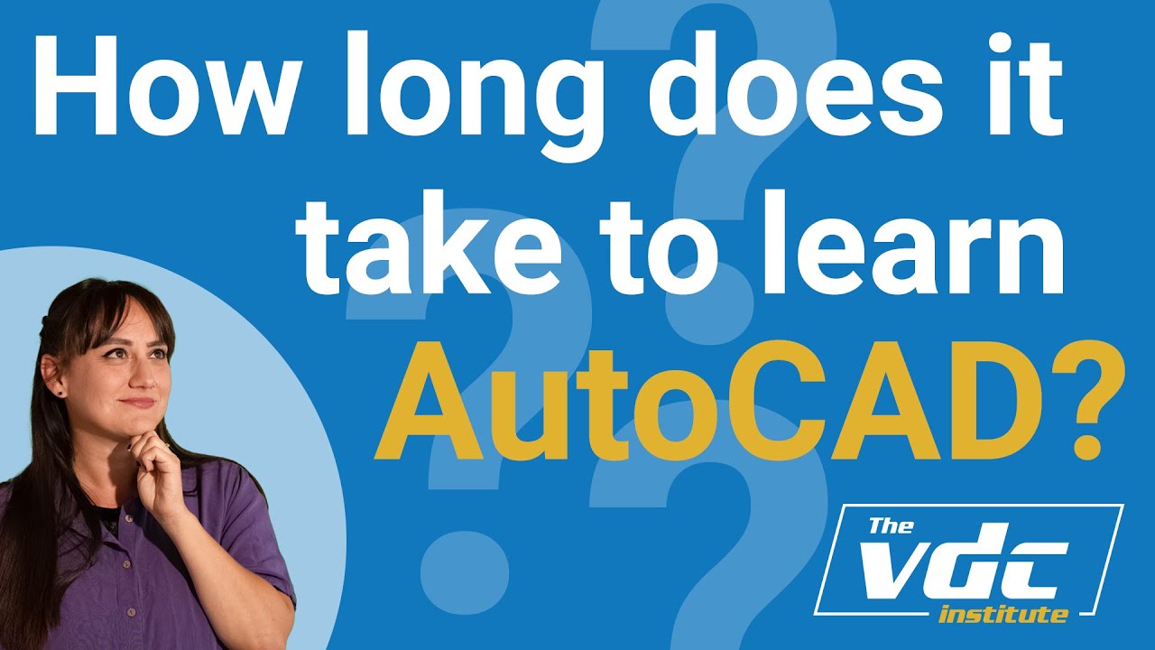 How long does it take to learn AutoCAD? - YouTube