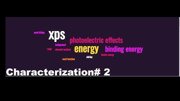 Shortcut to XPS || X-rays photoelectron spectroscopy || elemental analysis