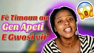 𝐑𝐞𝐦𝐞𝐝 𝐍𝐚𝐭𝐮𝐫𝐞𝐥 Pou Fè Timoun Ou Gen 𝐀𝐩𝐞𝐭𝐢 E 𝐆𝐰𝐨𝐬𝐢 Vit.