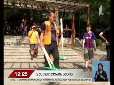 დასუფთავების მასშტაბური აქცია