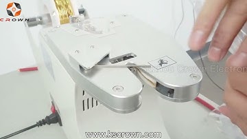 Bread Bag Packing Machine WL-2030E | Toast Bag Binding Twist Tie Machine - Suzhou Crown