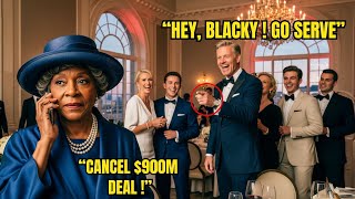 Billionaire White Family Humiliated Black CEO’s Mother — 5 Minutes, He Canceled the $900M Deal!
