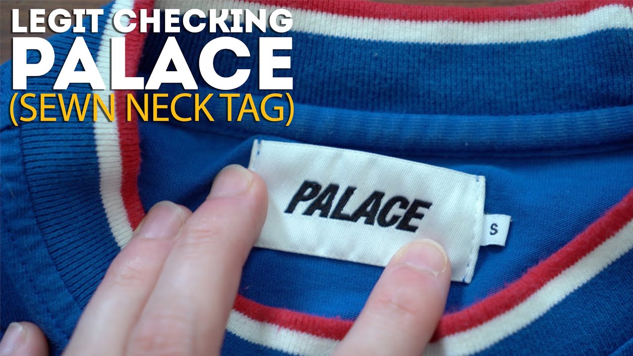 LEGIT PALACE SHIRT (sewn-in neck tag) | How to tell if your Palace shirt is REAL!!