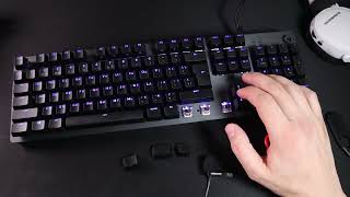 Logitech G512 Carbon Аудиотест Переключателей