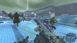 WORLD AT WAR ZOMBIES: ABANDONED SCHOOL Gameplay (Custom Zombies)
