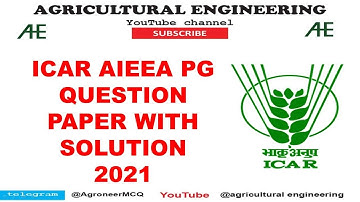 icar jrf agricultural engineering 2021 solved question paper with solutions icar 2022 exam dates fmp