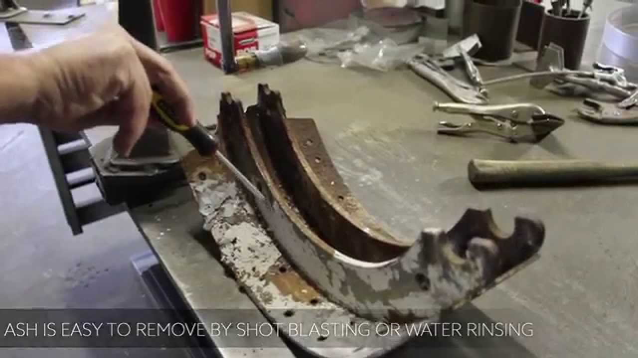 Automotive Brake Cleaning with Burn Off Oven YouTube