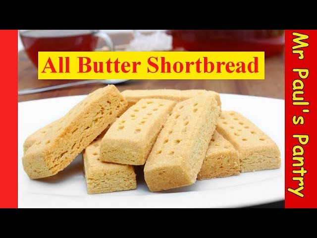 Scottish Shortbread • Authentic recipe!