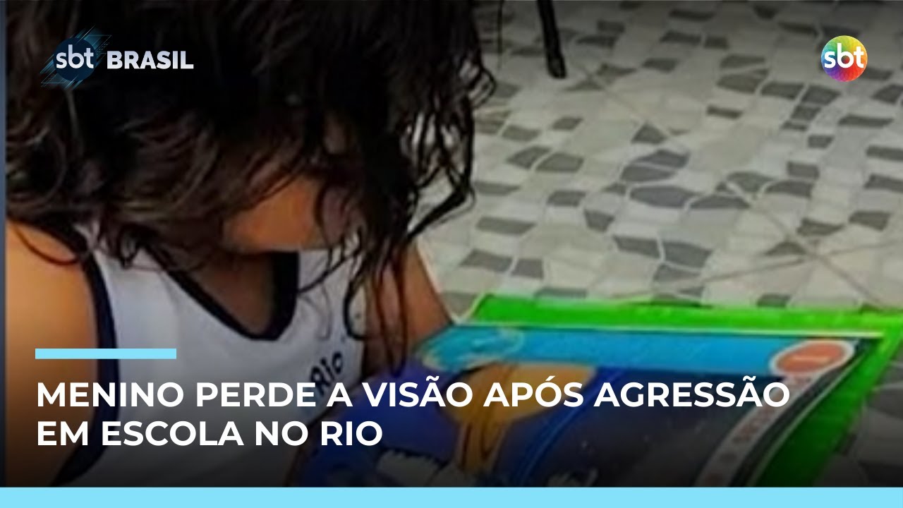 Aluno perde visão após agressão em escola do Rio; bullying é investigado | #SBTBrasil