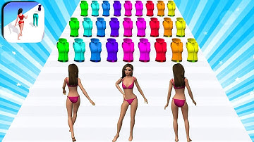 Clothes Run   👸👗🤗 Gameplay All Levels iOS,Android Game Walkthrough Level 1