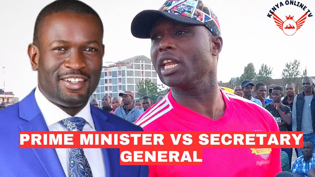 Edwin Sifuna back to back! Bunge Prime Minister round with shock! Listen to his take, Johana's death