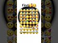 Game Type: Odd Emoji Out puzzle/riddle.Format: Short-form video content (#Shorts).Goal: Identify