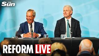 LIVE: Nigel Farage and Danny Kruger hold Reform UK rally in Swindon