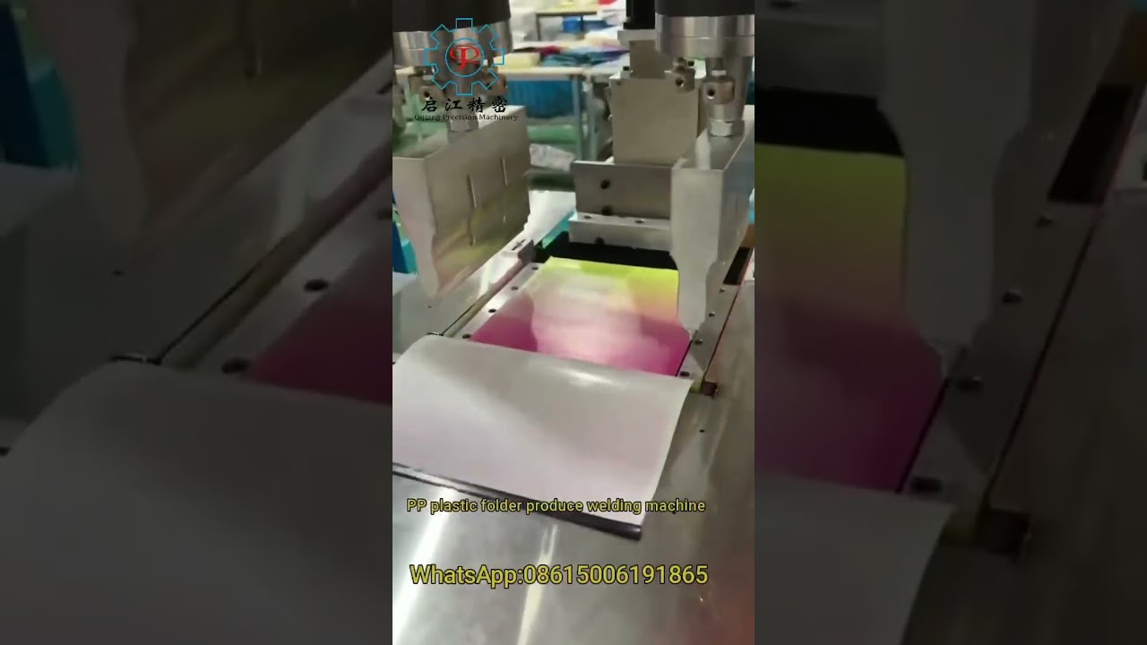 PP Plastic folder produce welding machine