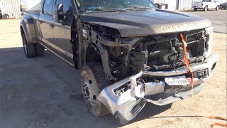 Auction 2017 Ford F350 Rebuild Part 1