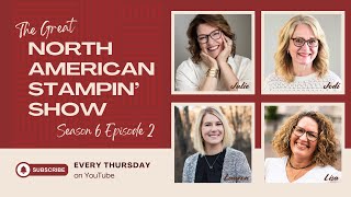 Fluffy Squirrel Ripped Edge Card - The Great North American Stampin Show Season 6, Episode 2