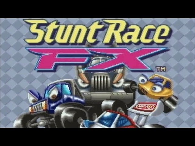 CGR Undertow - STUNT RACE FX review for Super Nintendo