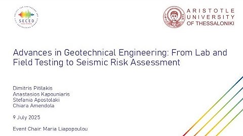 Advances in Geotechnical Engineering: From Lab and Field Testing to Seismic Risk Assessment