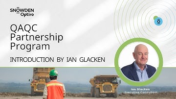QAQC Partnership Program - Introduction by Ian Glacken