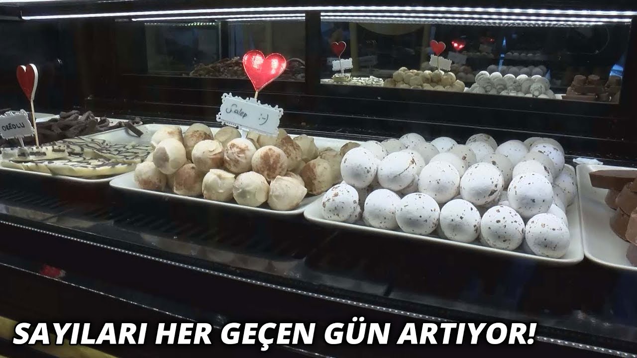 El yapımı çikolata dükkanlarına yoğun ilgi.. Her geçen gün sayıları artıyor