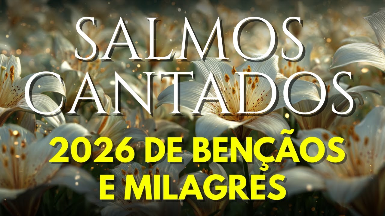 1 Hora de Salmos Cantados | Para um 2026 de Bênçãos e Milagres – Salmos Proféticos