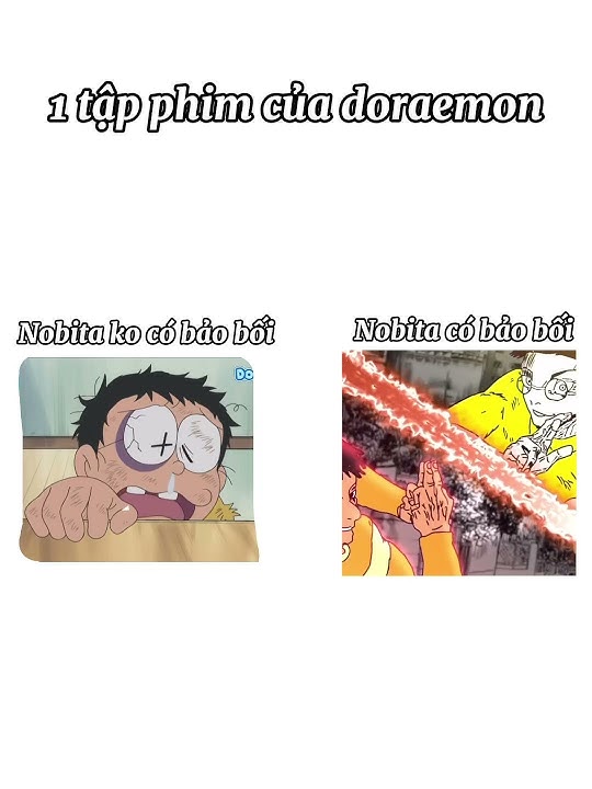 Nobita khi có bảo bối #memes #funnymemes #funny #doraemon #funk #phonk