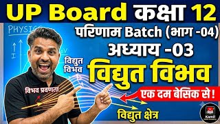 विभव प्रवणता और विद्युत क्षेत्र में संबंध | चुटकियों में समझें! | UP Board 12th Physics
