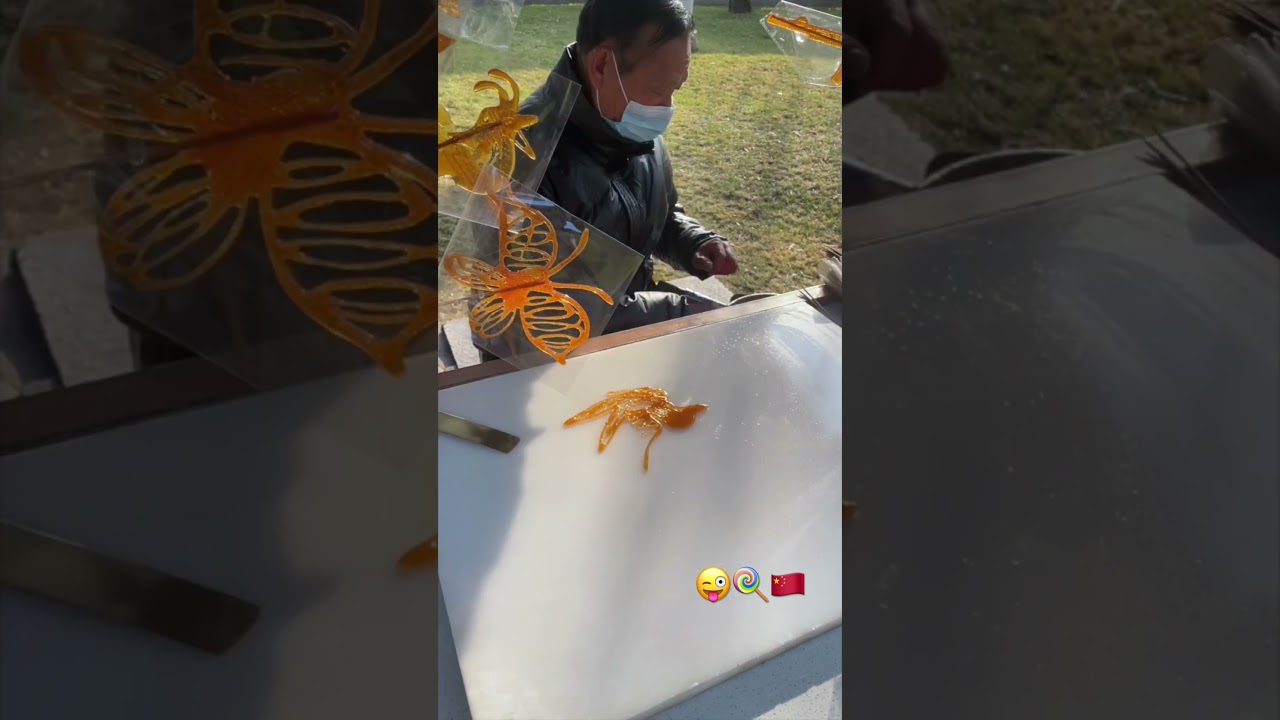Sugar painting 糖画 in Xi’an #shorts #short #china #sugarpainting #sugarart #mingdynasty